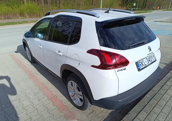Peugeot 2008 cena 49600 przebieg: 206000, rok produkcji 2019 z Jutrosin małe 436